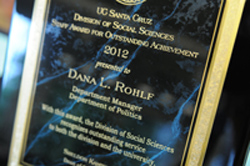 Social Sciences staff award